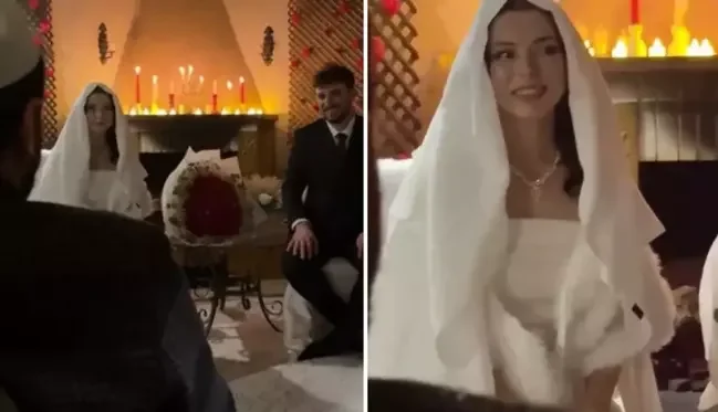 Nikah vaxtı gəlin mollanın istəyi qarşısında ACİZ QALDI VİDEO