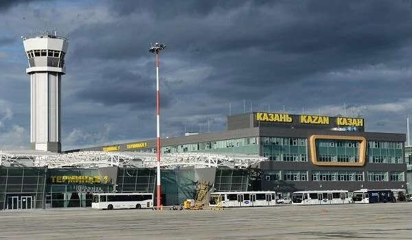 Kazan hava limanı bağlandı