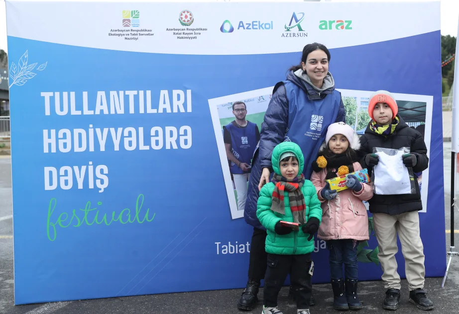 Azərbaycanda növbəti dəfə “Tullantıları hədiyyələrə dəyiş” festivalı keçirilib AZƏRTAC