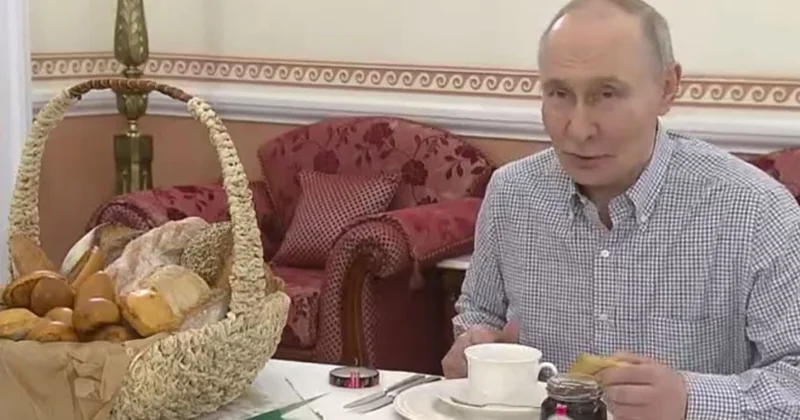 Rusiyalı sahibkar Putinə “pirojki” göndərdi Video