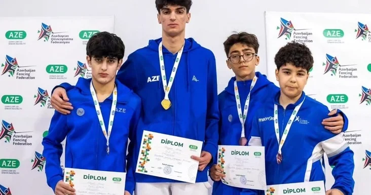 Qılıncoynatma üzrə Azərbaycan birinciliyində ilk mükafatçılar müəyyənləşib