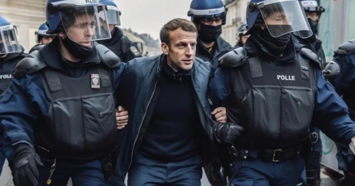 Makron “dipfeyk”in qurbanı olub