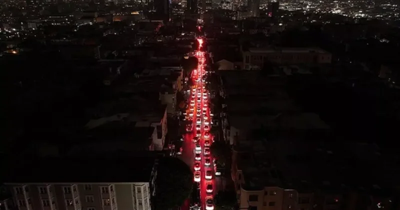 Масштабный блэкаут в Сан Франциско, без света остались 130 тысяч домов