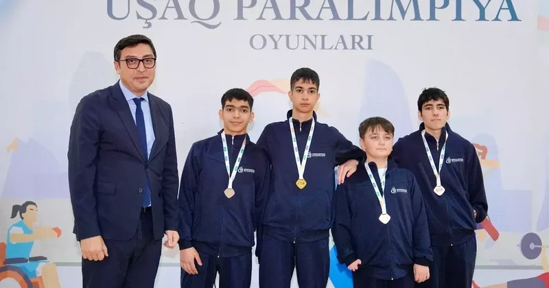 Состоялось награждение победителей детских Паралимпийских игр Азербайджана ФОТО