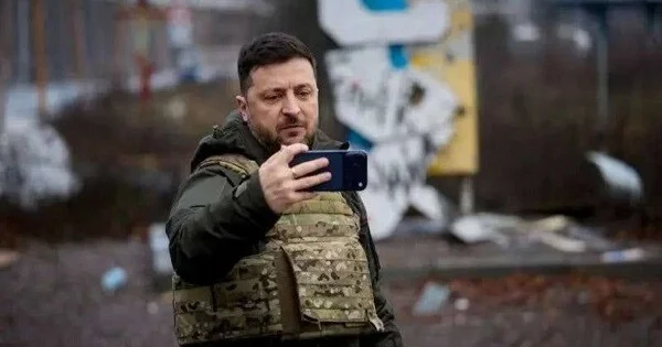 Zelenskinin videosuna Putindən reaksiya: Şəhərə gir...