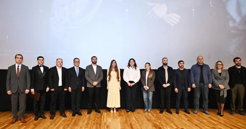 Bakı Media Mərkəzinin rəhbəri Arzu Əliyeva “Harmoniya” sənədli filminin təqdimatında iştirak edib FOTO