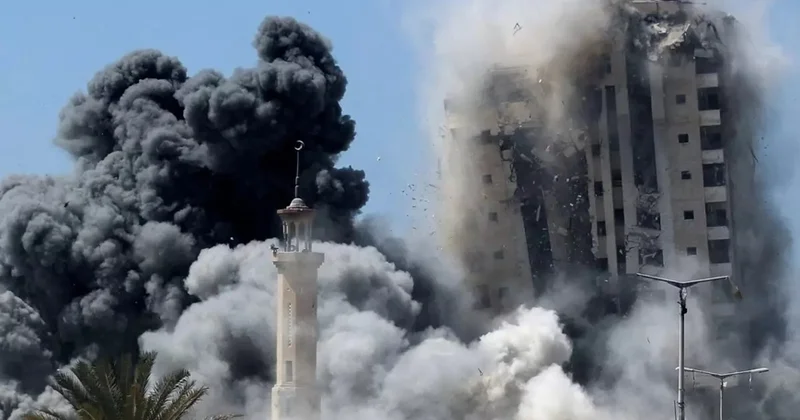 Qəzzada dəhşətli fırtına 22 bina uçdu