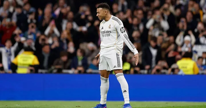 Мбаппе повторил рекорд Роналду по числу забитых голов за год в "Реале"