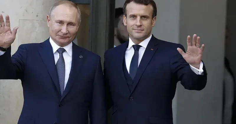 Fransa Putin və Makron arasında danışıqların aparılması imkanını nəzərdən keçirəcək