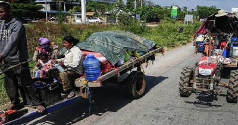 Toqquşmalar səbəbindən Kambocada 500 min, Tailandda 400 min insan evlərini tərk edib