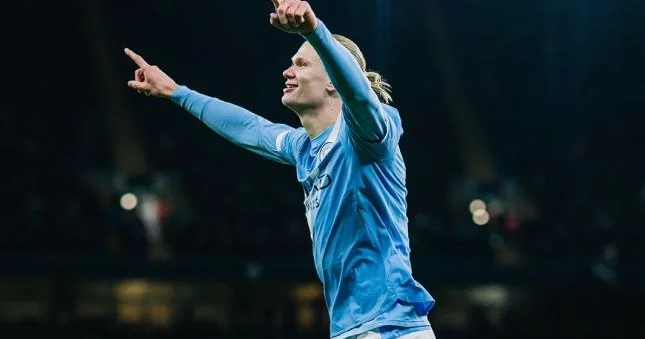 Haaland Premyer Liqada Ronaldunun göstəricisinə çatıb