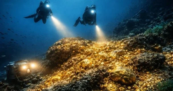 Çin dəniz dibində tarixi kəşfə imza atdı Nəhəng qızıl yatağı aşkarlandı