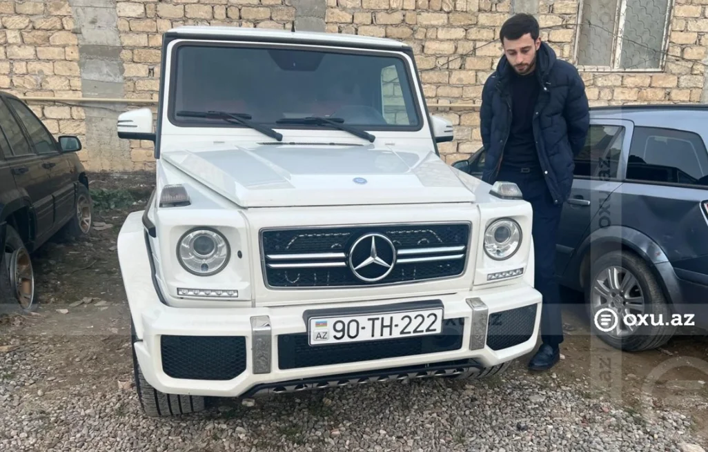 Həmin Gelandewagen in sürücüsü SAXLANILDI