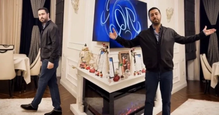 Namiq Qaraçuxurlu evindən video paylaşdı