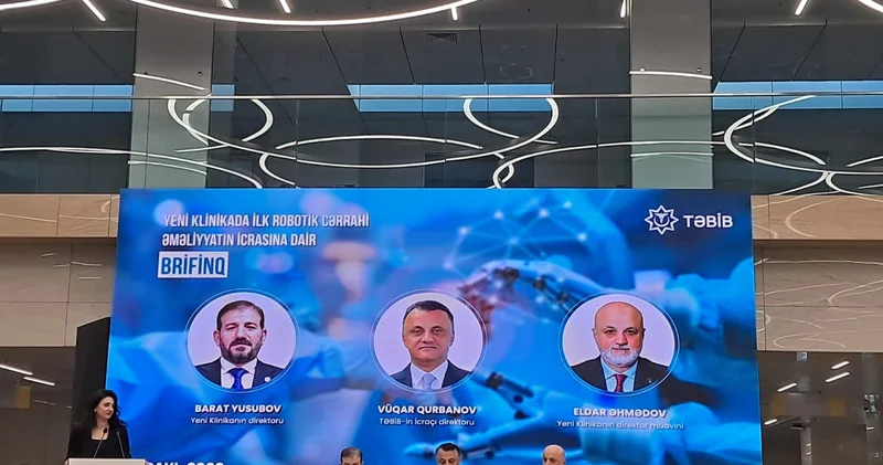 "Bu sistemlə cərrah Bakıdan Gəncədəki əməliyyata qoşula biləcək"