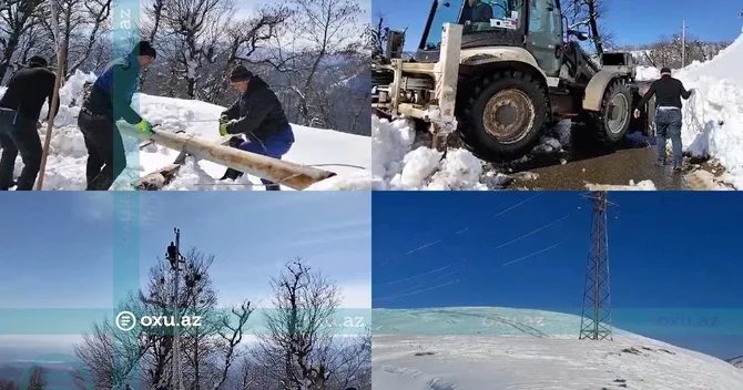 Yardımlıda üç kəndə elektrik enerjisinin verilməsi bərpa edilib RƏSMİ