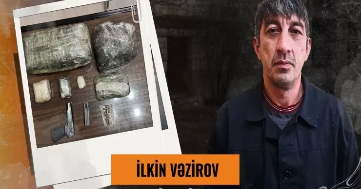 Göyçayda silahlı narkotacir tutuldu VİDEO