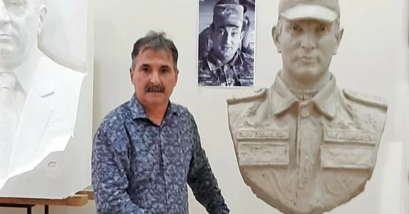 Qripin kar elədiyi görkəmli heykəltaraşımız