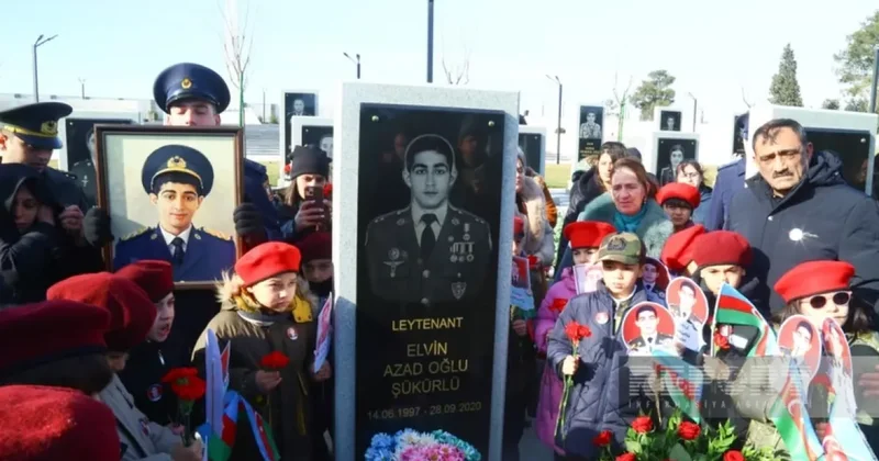 В Баку состоялась церемония памяти шехида Эльвина Шукюрлю ФОТО