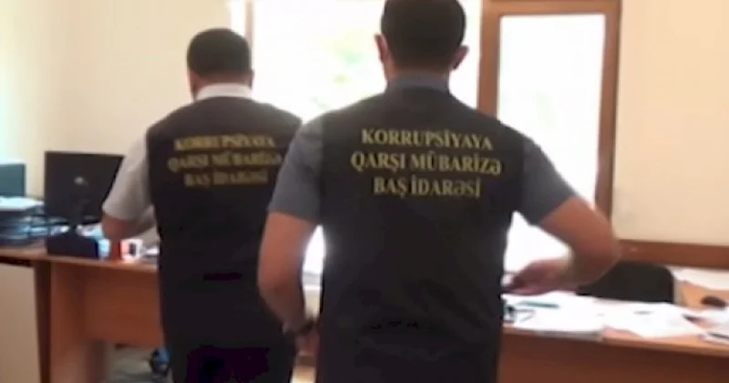 Korrupsiya cinayəti törədən 18 nəfər iş başında tutulub