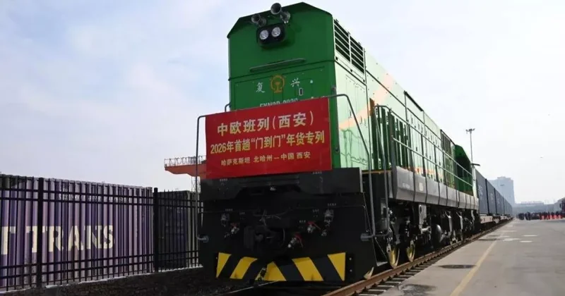 Казахстан направил спецпоезд в Китай: ПОДРОБНОСТИ