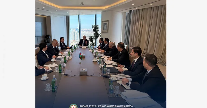 Определены приоритеты работы Службы восстановления в Агдаме, Физули и Ходжавенде ФОТО