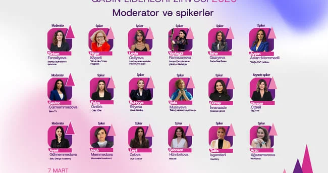 II Qadın Liderləri Zirvəsinin spikerləri bəlli oldu!