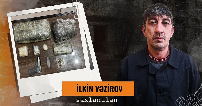 В Гёйчае задержан вооруженный наркоторговец