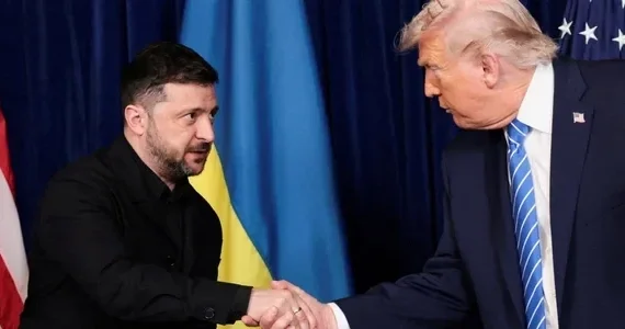 В Давосе началась встреча Трампа и Зеленского ВИДЕО