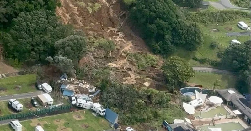 В Новой Зеландии после оползня в горах шесть человек пропали без вести