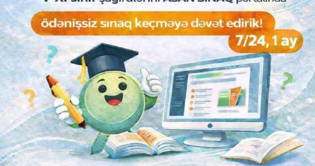 Evində şagird olan hər kəs üçün faydalı layihə ASAN SINAQ a necə qoşulmaq olar?