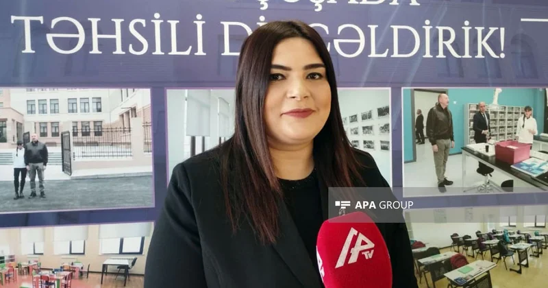 Səbinə Gözəlova: Şuşada inşa olunan yeni binalar şagird və müəllimlərin sayının artmasına imkan yaradacaq