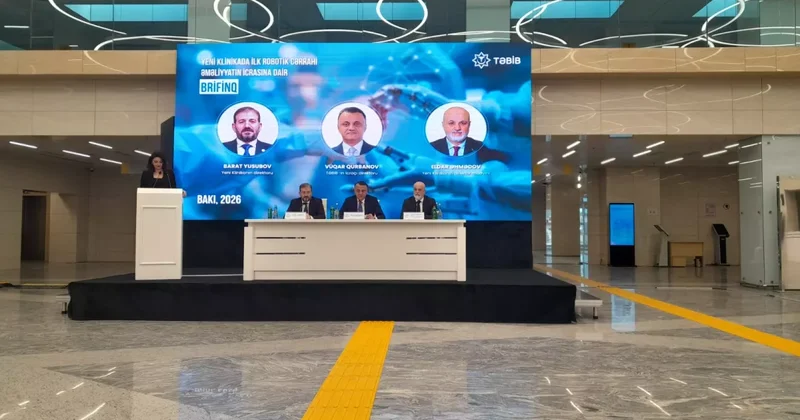 В Yeni klinik проведена первая роботизированная операция