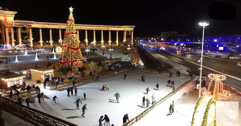 На одном из ледовых катков в Алматы произошла массовая драка