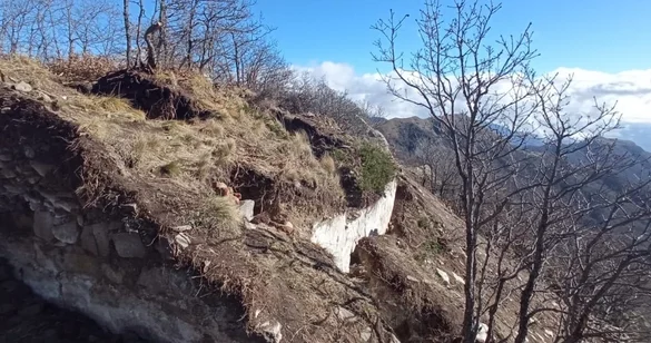 Arxeoloji abidədə qanunsuz qazıntı aparan şəxslər SAXLANILDI
