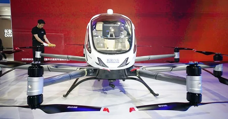 В Китае сообщили о запуске поставок летающих автомобилей