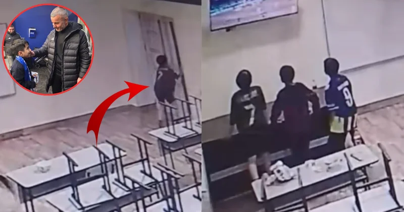 Sevincindən hamını ayağa qaldırdı VİDEO