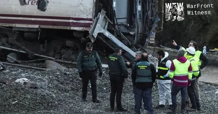 Bir həftədə dördüncü qəza: İspaniyada qatar kranla toqquşub