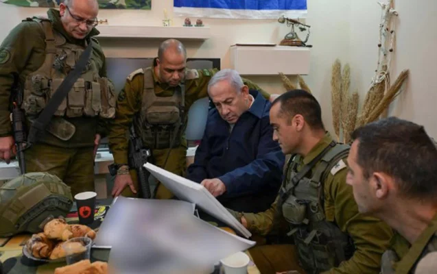 Netanyahu İordan sahillərindəki əməliyyatlara qatıldı