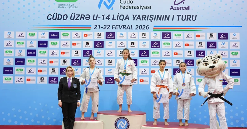 Cüdo üzrə U 14 Liqa yarışının ilk turu başa çatdı FOTO