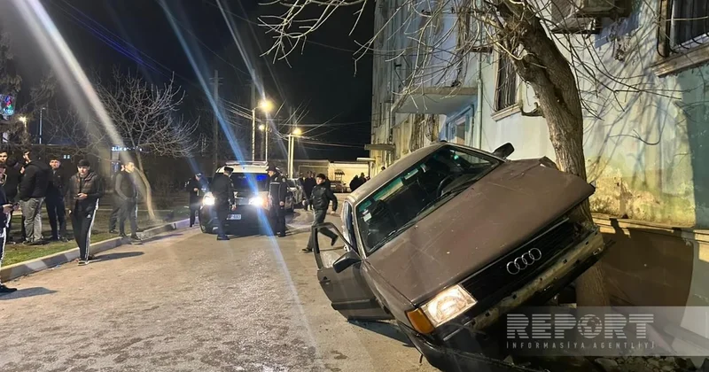 В Кюрдамире автомобиль наехал на пешеходов, есть пострадавшие