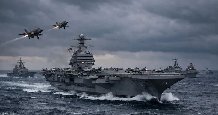 США собрали на Ближнем Востоке армаду из 16 боевых кораблей
