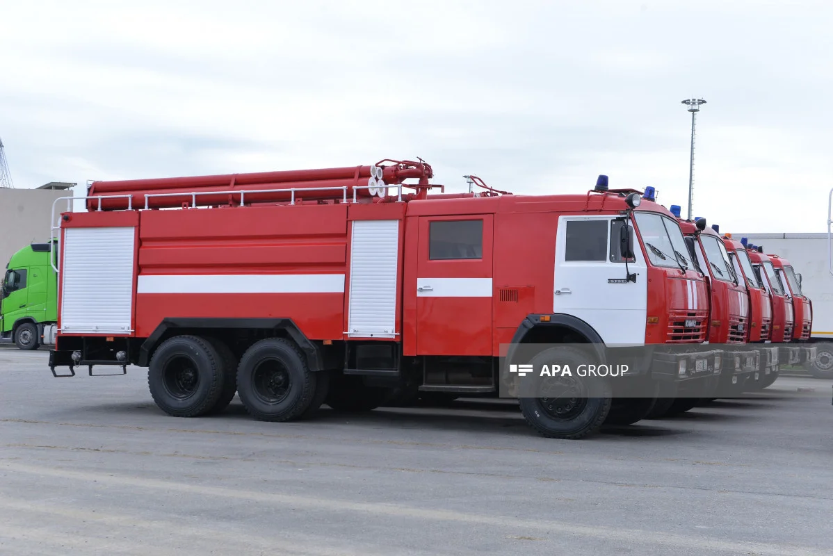 МЧС Азербайджана подарило 10 пожарных автомобилей Кыргызстану ПОРУЧЕНИЕ ПРЕЗИДЕНТА