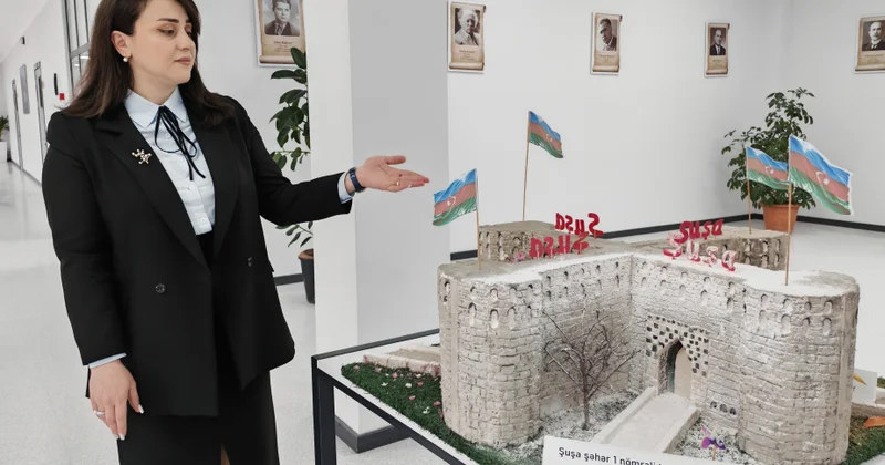 Şuşada musiqi müəlliminin bənzərsiz əl işləri: Şəhərin ruhunu sənətə çevirən yaradıcılıq