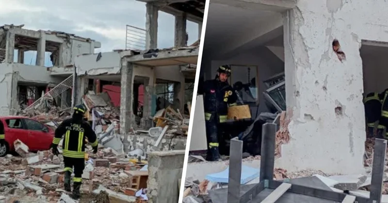 Взрыв газа в Риме, около 70 людей под завалами ВИДЕО