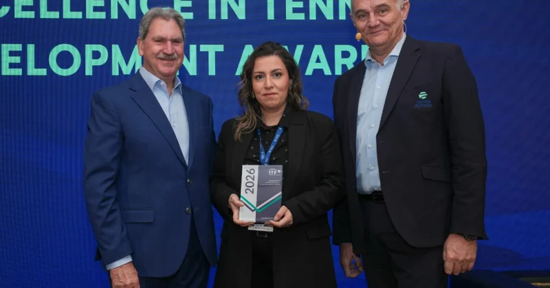 Azərbaycan tennis sahəsindəki inkişafına görə beynəlxalq mükafat qazanıb