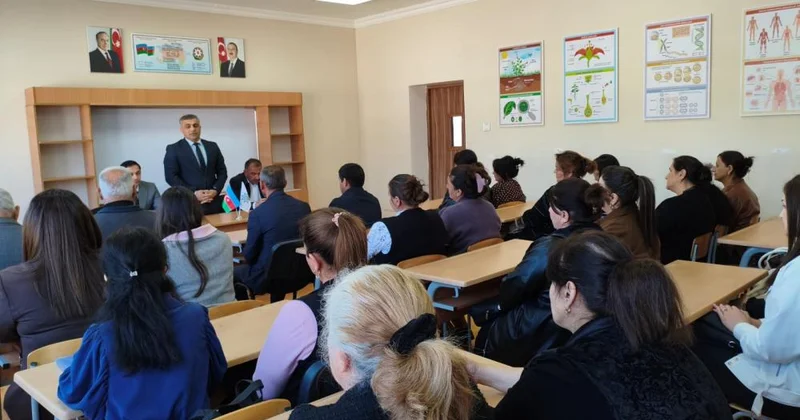 Tərtər rayonunda “Müstəqilliyimizin memarı və milli inkişafın yeni mərhələsi” adlı tədbir keçirilib