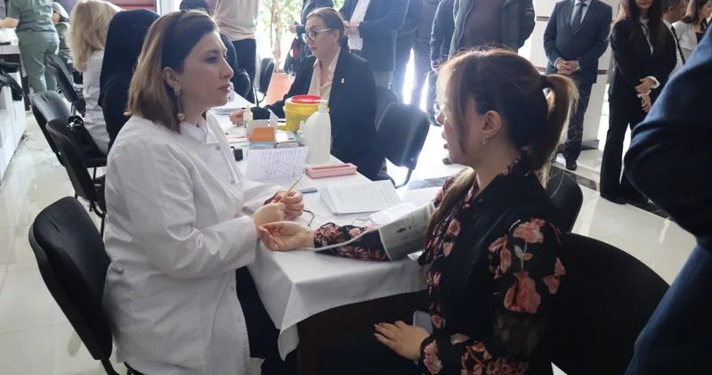 Yasamalda qanvermə aksiyası keçirilib FOTOLAR