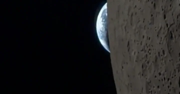 Невероятные кадры захода Земли ВИДЕО
