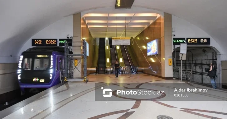 22 апреля в график движения поездов Бакинского метрополитена будут внесены изменения